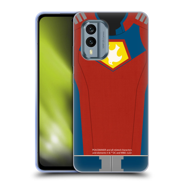 Peacemaker: Television Series Graphics Costume Soft Gel Case for Nokia X30