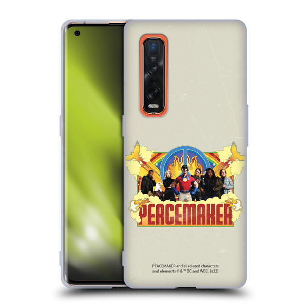 Peacemaker: Television Series Graphics Group Soft Gel Case for OPPO Find X2 Pro 5G