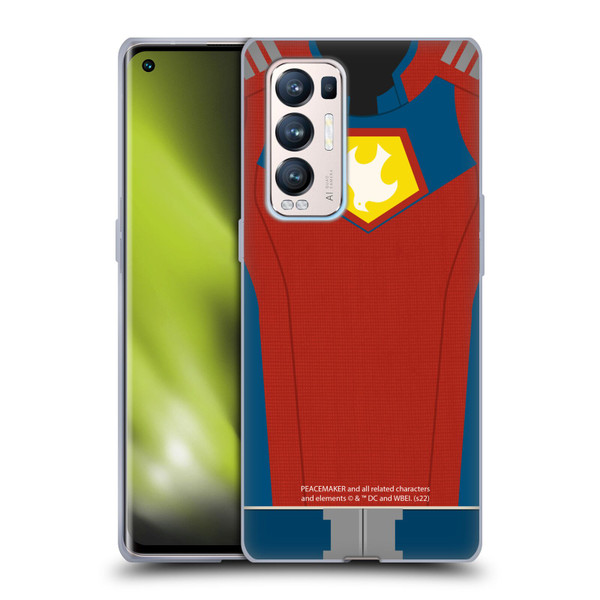 Peacemaker: Television Series Graphics Costume Soft Gel Case for OPPO Find X3 Neo / Reno5 Pro+ 5G