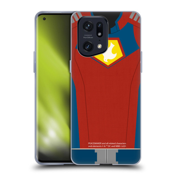 Peacemaker: Television Series Graphics Costume Soft Gel Case for OPPO Find X5 Pro