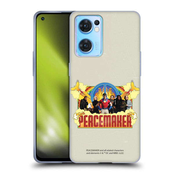 Peacemaker: Television Series Graphics Group Soft Gel Case for OPPO Reno7 5G / Find X5 Lite
