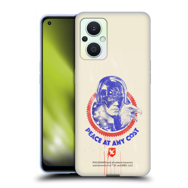 Peacemaker: Television Series Graphics Christopher Smith & Eagly Soft Gel Case for OPPO Reno8 Lite
