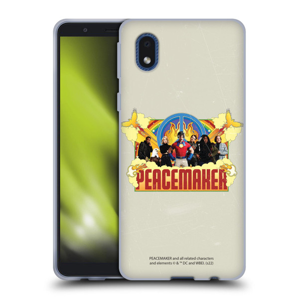 Peacemaker: Television Series Graphics Group Soft Gel Case for Samsung Galaxy A01 Core (2020)