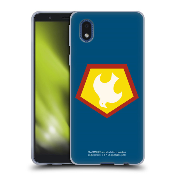Peacemaker: Television Series Graphics Logo Soft Gel Case for Samsung Galaxy A01 Core (2020)