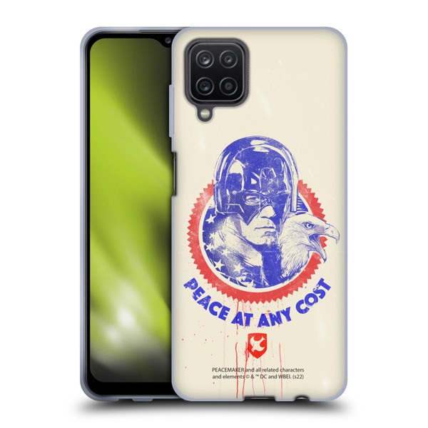 Peacemaker: Television Series Graphics Christopher Smith & Eagly Soft Gel Case for Samsung Galaxy A12 (2020)