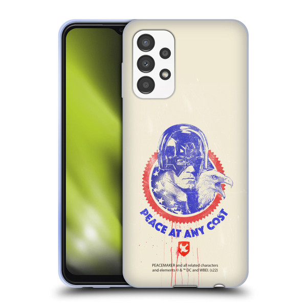 Peacemaker: Television Series Graphics Christopher Smith & Eagly Soft Gel Case for Samsung Galaxy A13 (2022)