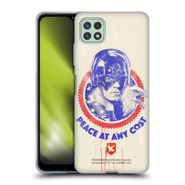 Peacemaker: Television Series Graphics Christopher Smith & Eagly Soft Gel Case for Samsung Galaxy A22 5G / F42 5G (2021)