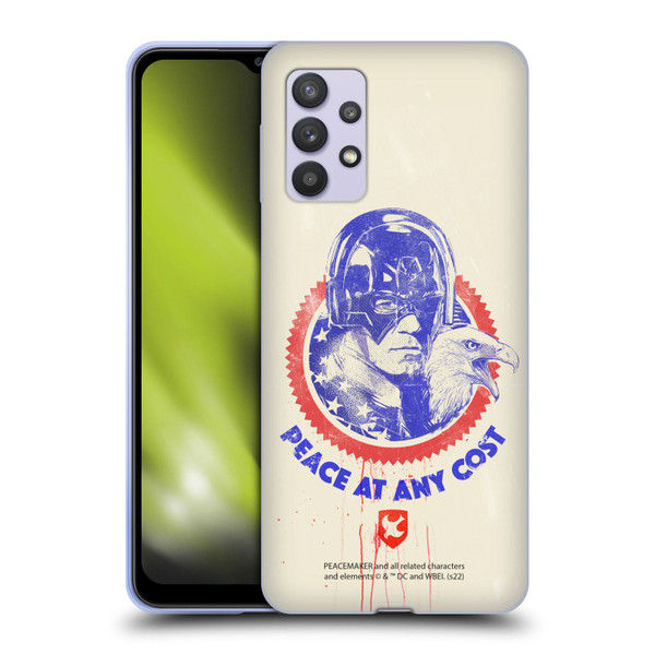 Peacemaker: Television Series Graphics Christopher Smith & Eagly Soft Gel Case for Samsung Galaxy A32 5G / M32 5G (2021)