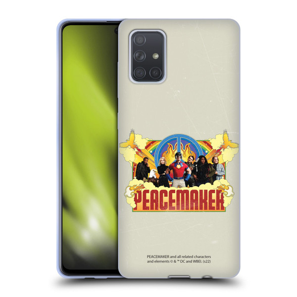 Peacemaker: Television Series Graphics Group Soft Gel Case for Samsung Galaxy A71 (2019)