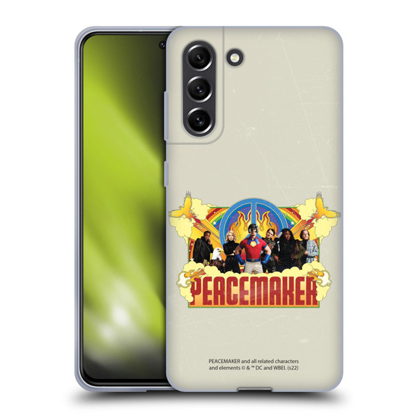 Peacemaker: Television Series Graphics Group Soft Gel Case for Samsung Galaxy S21 FE 5G