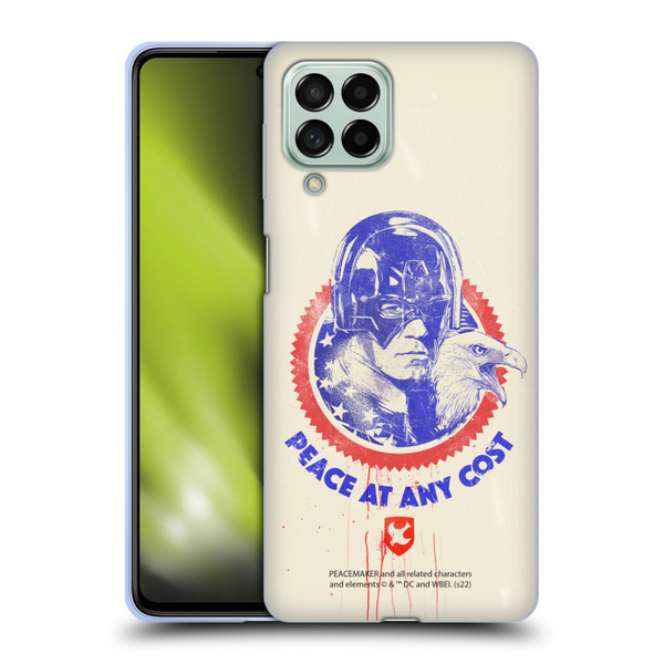 Peacemaker: Television Series Graphics Christopher Smith & Eagly Soft Gel Case for Samsung Galaxy M53 (2022)