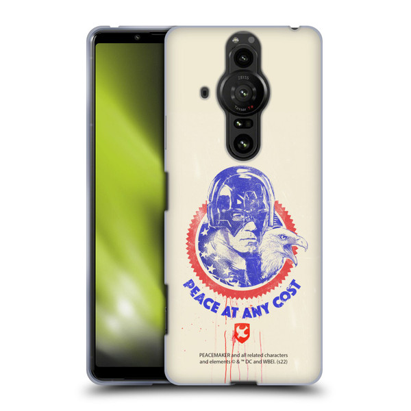 Peacemaker: Television Series Graphics Christopher Smith & Eagly Soft Gel Case for Sony Xperia Pro-I