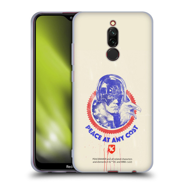 Peacemaker: Television Series Graphics Christopher Smith & Eagly Soft Gel Case for Xiaomi Redmi 8