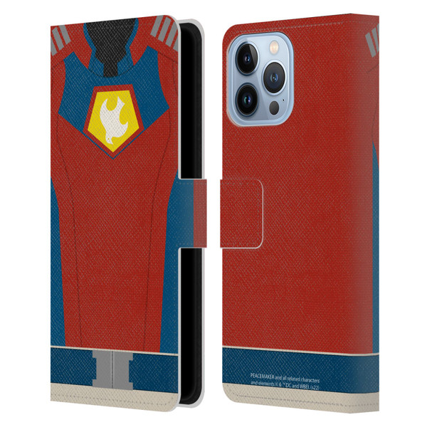 Peacemaker: Television Series Graphics Costume Leather Book Wallet Case Cover For Apple iPhone 13 Pro Max