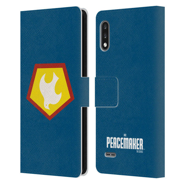 Peacemaker: Television Series Graphics Logo Leather Book Wallet Case Cover For LG K22