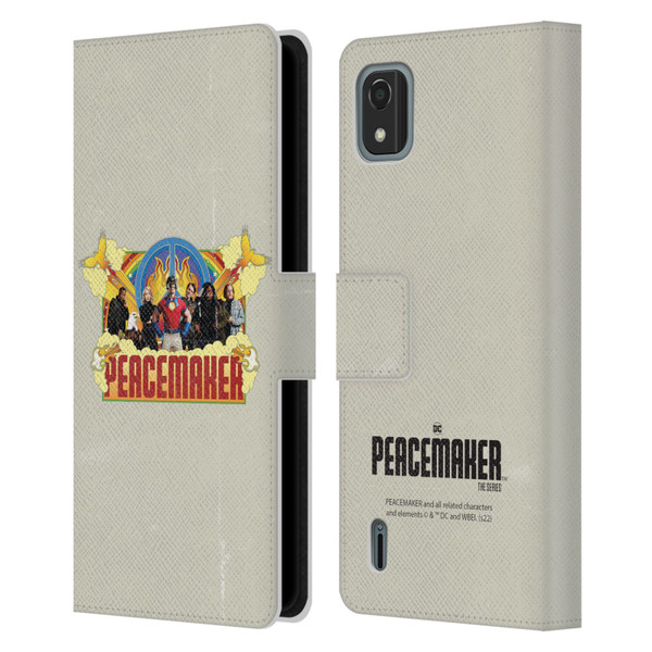 Peacemaker: Television Series Graphics Group Leather Book Wallet Case Cover For Nokia C2 2nd Edition