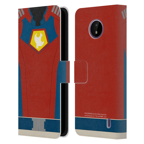 Peacemaker: Television Series Graphics Costume Leather Book Wallet Case Cover For Nokia C10 / C20
