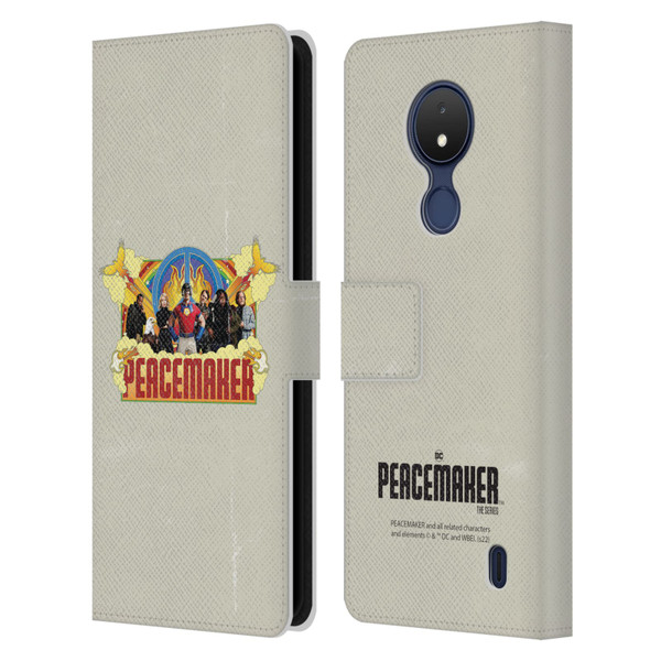 Peacemaker: Television Series Graphics Group Leather Book Wallet Case Cover For Nokia C21