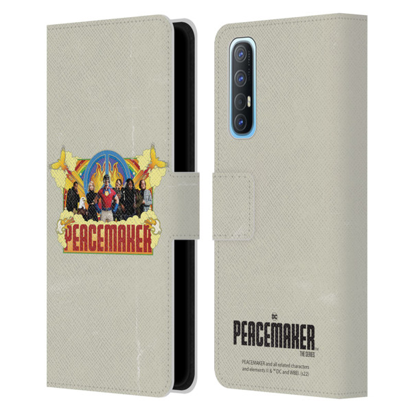 Peacemaker: Television Series Graphics Group Leather Book Wallet Case Cover For OPPO Find X2 Neo 5G