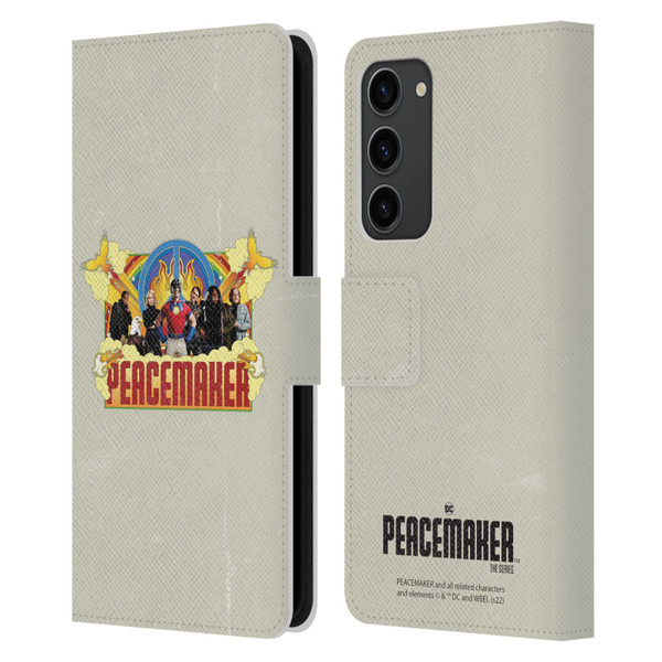 Peacemaker: Television Series Graphics Group Leather Book Wallet Case Cover For Samsung Galaxy S23+ 5G