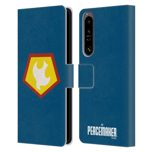 Peacemaker: Television Series Graphics Logo Leather Book Wallet Case Cover For Sony Xperia 1 IV