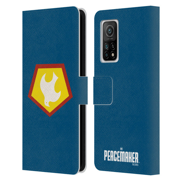 Peacemaker: Television Series Graphics Logo Leather Book Wallet Case Cover For Xiaomi Mi 10T 5G