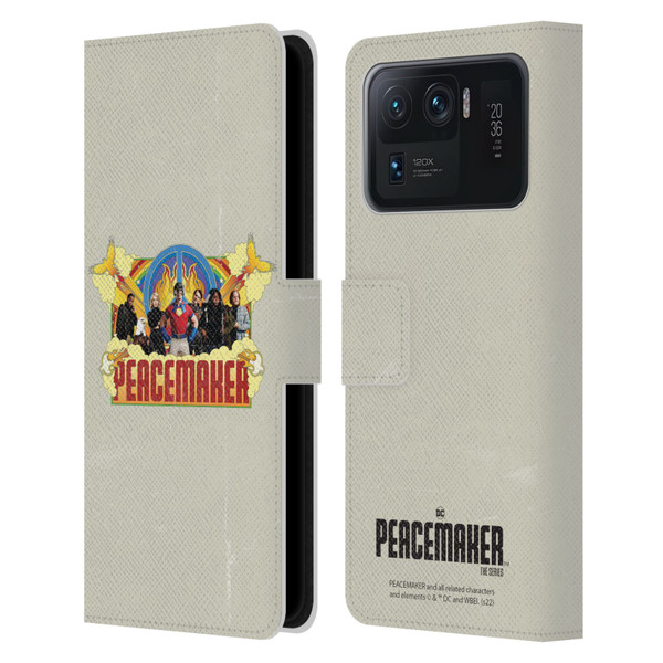 Peacemaker: Television Series Graphics Group Leather Book Wallet Case Cover For Xiaomi Mi 11 Ultra