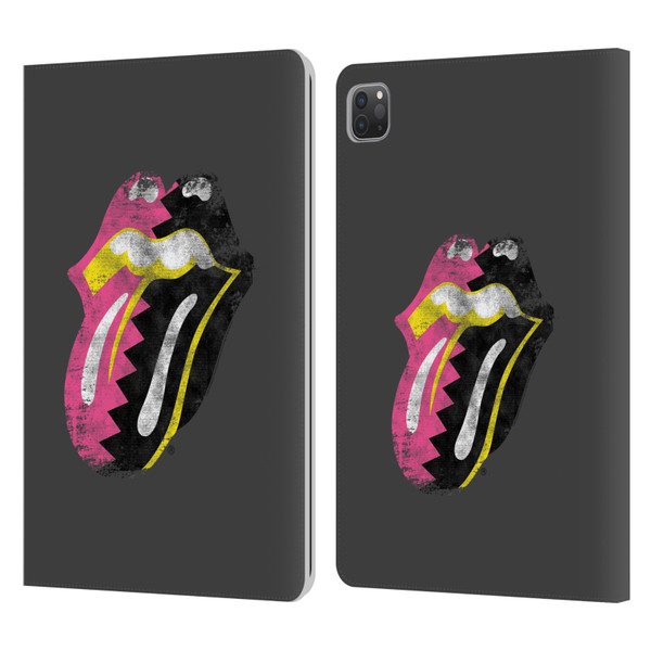 The Rolling Stones Albums Girls Pop Art Tongue Solo Leather Book Wallet Case Cover For Apple iPad Pro 11 2020 / 2021 / 2022