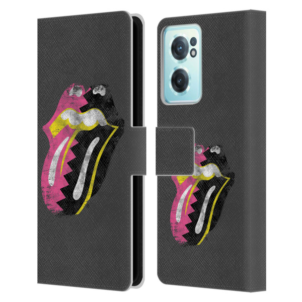 The Rolling Stones Albums Girls Pop Art Tongue Solo Leather Book Wallet Case Cover For OnePlus Nord CE 2 5G