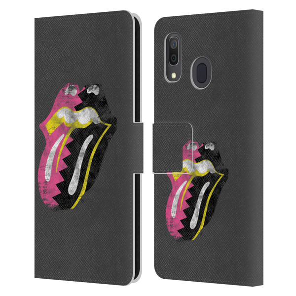 The Rolling Stones Albums Girls Pop Art Tongue Solo Leather Book Wallet Case Cover For Samsung Galaxy A33 5G (2022)