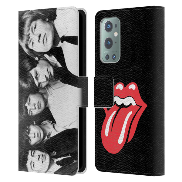 The Rolling Stones Graphics Classic Group Photo Leather Book Wallet Case Cover For OnePlus 9