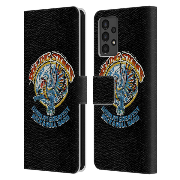 The Rolling Stones Graphics Greatest Rock And Roll Band Leather Book Wallet Case Cover For Samsung Galaxy A13 (2022)