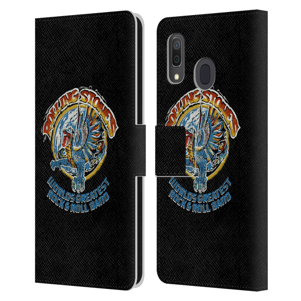 The Rolling Stones Graphics Greatest Rock And Roll Band Leather Book Wallet Case Cover For Samsung Galaxy A33 5G (2022)