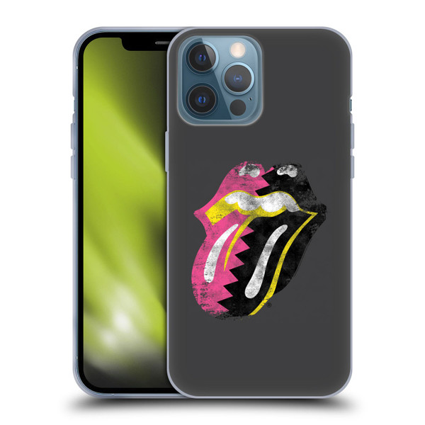 The Rolling Stones Albums Girls Pop Art Tongue Solo Soft Gel Case for Apple iPhone 13 Pro Max