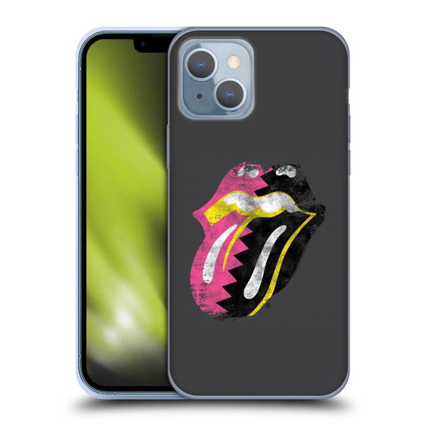 The Rolling Stones Albums Girls Pop Art Tongue Solo Soft Gel Case for Apple iPhone 14