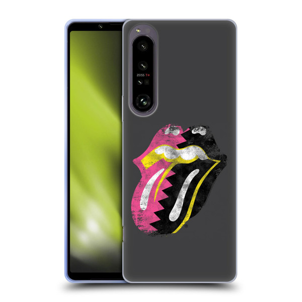 The Rolling Stones Albums Girls Pop Art Tongue Solo Soft Gel Case for Sony Xperia 1 IV