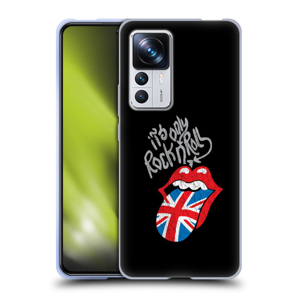 The Rolling Stones Albums Only Rock And Roll Distressed Soft Gel Case for Xiaomi 12T Pro