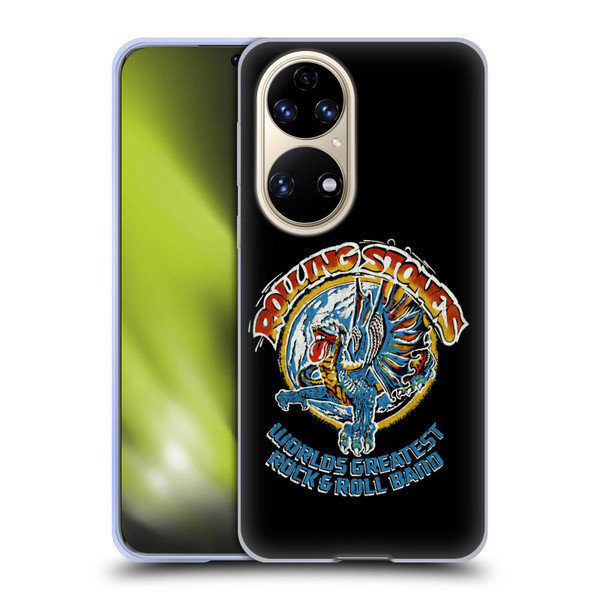 The Rolling Stones Graphics Greatest Rock And Roll Band Soft Gel Case for Huawei P50