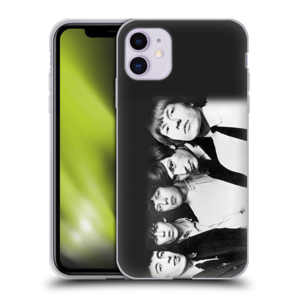 The Rolling Stones Graphics Classic Group Photo Soft Gel Case for Apple iPhone 11