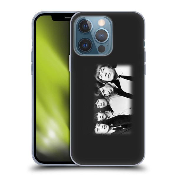 The Rolling Stones Graphics Classic Group Photo Soft Gel Case for Apple iPhone 13 Pro