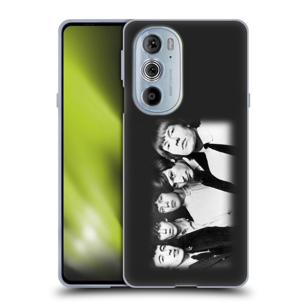 The Rolling Stones Graphics Classic Group Photo Soft Gel Case for Motorola Edge X30