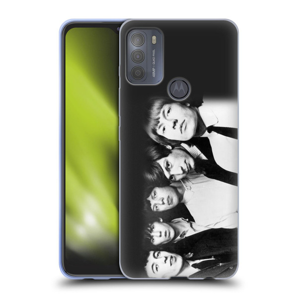 The Rolling Stones Graphics Classic Group Photo Soft Gel Case for Motorola Moto G50