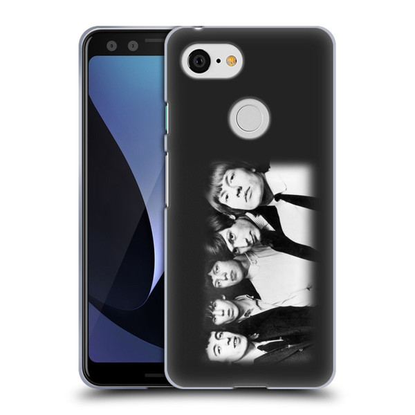 The Rolling Stones Graphics Classic Group Photo Soft Gel Case for Google Pixel 3