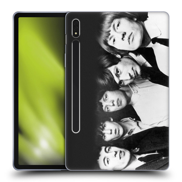 The Rolling Stones Graphics Classic Group Photo Soft Gel Case for Samsung Galaxy Tab S8