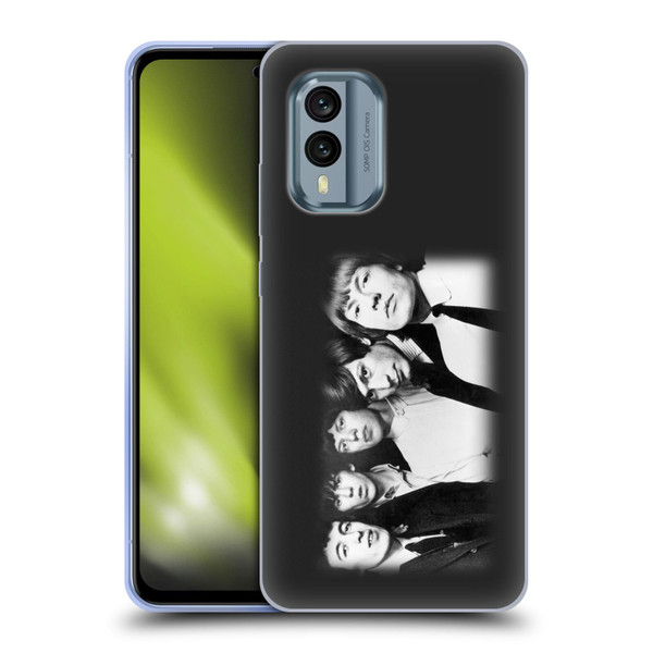 The Rolling Stones Graphics Classic Group Photo Soft Gel Case for Nokia X30