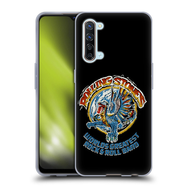 The Rolling Stones Graphics Greatest Rock And Roll Band Soft Gel Case for OPPO Find X2 Lite 5G