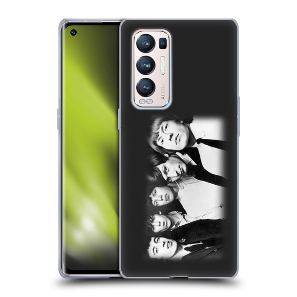 The Rolling Stones Graphics Classic Group Photo Soft Gel Case for OPPO Find X3 Neo / Reno5 Pro+ 5G