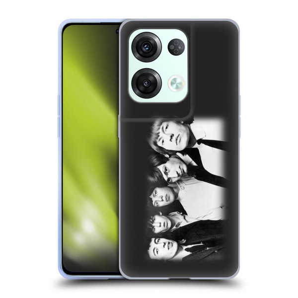 The Rolling Stones Graphics Classic Group Photo Soft Gel Case for OPPO Reno8 Pro