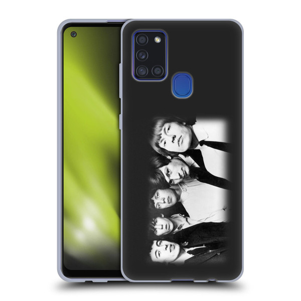 The Rolling Stones Graphics Classic Group Photo Soft Gel Case for Samsung Galaxy A21s (2020)