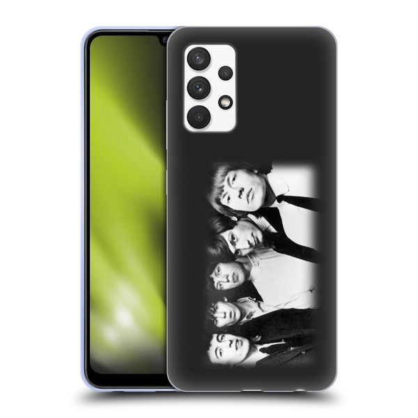 The Rolling Stones Graphics Classic Group Photo Soft Gel Case for Samsung Galaxy A32 (2021)